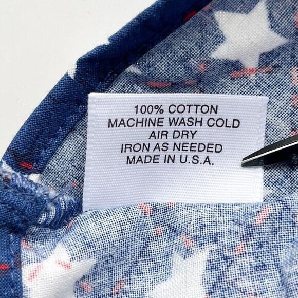 Longaberger Shining Star American Pride Fabric Basket Liner - Picture 6 of 6